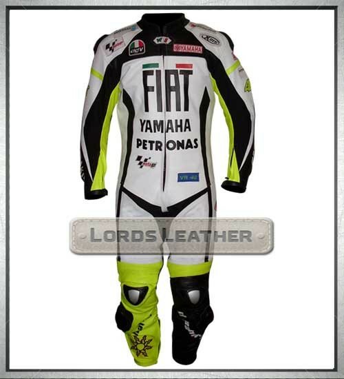 Yamaha Fiat Valentino Rossi 46 1 Piece Leather Suit