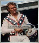 American Icon daredevil Evel Knievel Tribute Leather Fashion Jacket